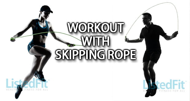 Workout With Skipping Rope