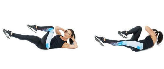 bicycle crunches most effective ab workouts