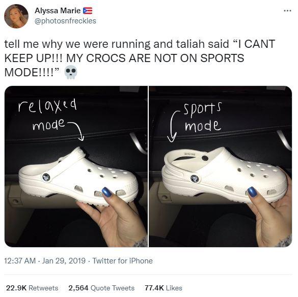 crocs in sports mode can you workout in crocs